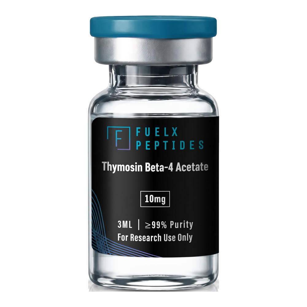 FuelX TB-500 research vial with original label